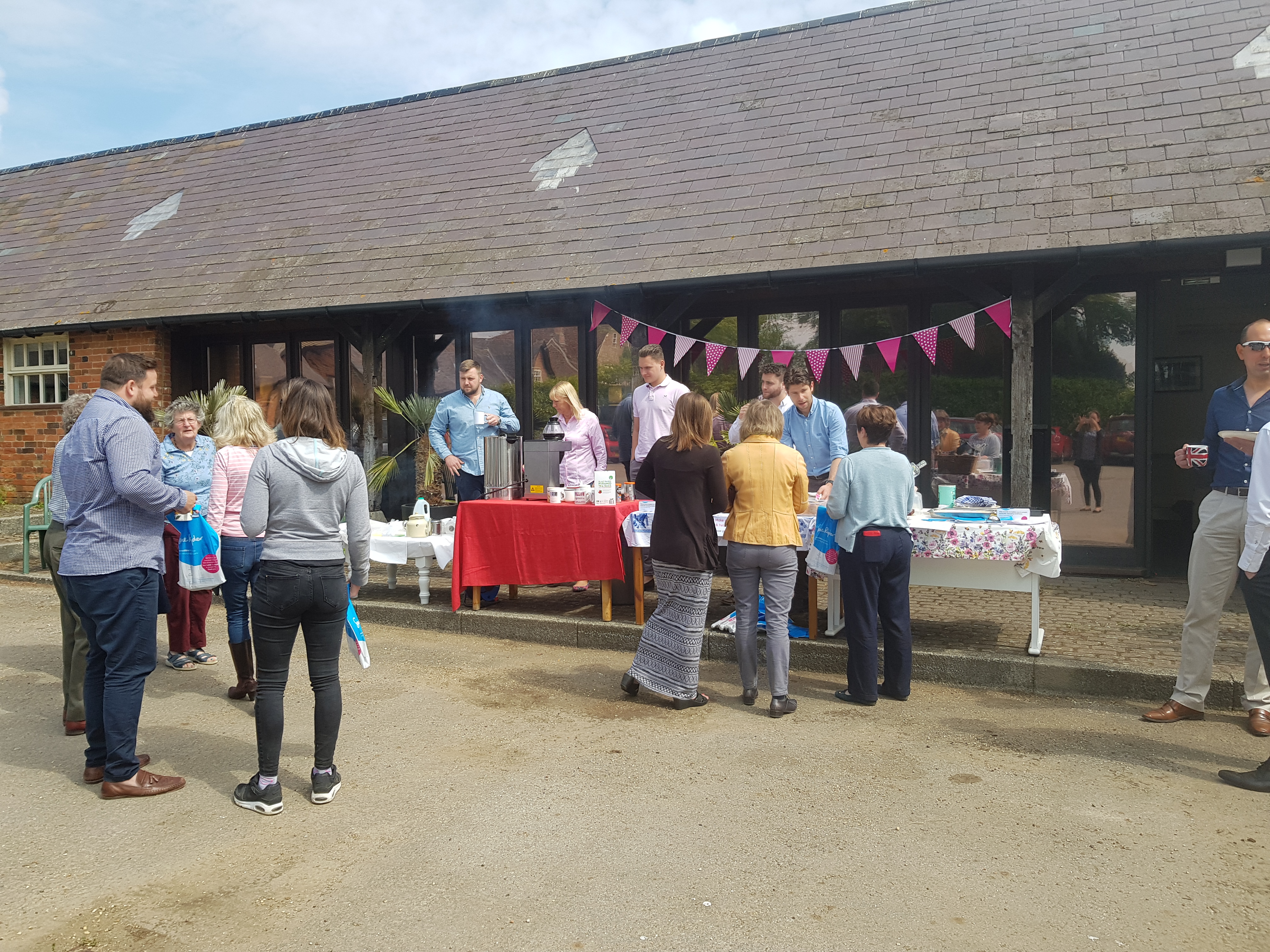 Stonor holds a coffee morning for Sue Ryder